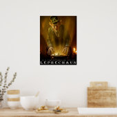 OUDE BEAST & WEZENS: De Leprechaun Poster (Keuken)