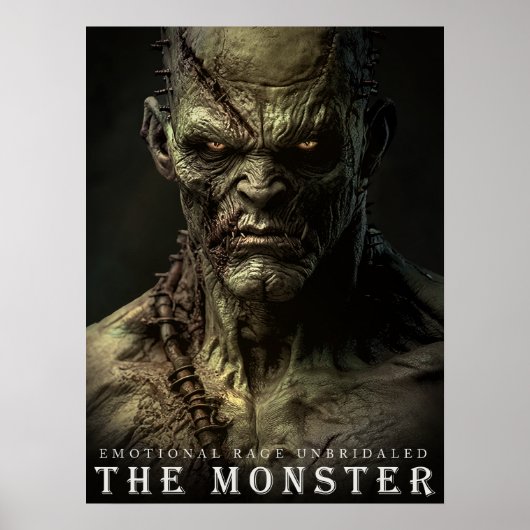 OUDE BEAST & WEZENS: De Monsterposter Poster (Voorkant)