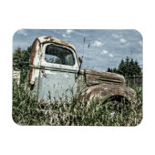 Oude Beater Truck - Rusty  Boerderij Magneet (Horizontaal)