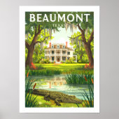 Oude Beaumont Texas Poster (Voorkant)