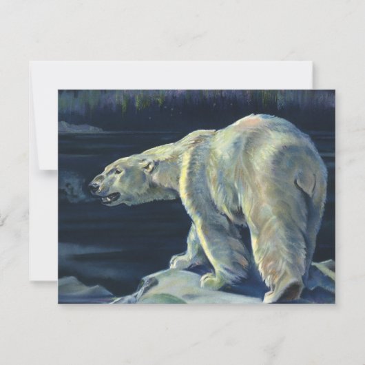 Oude beer, arctische dieren in zee (Voorkant)