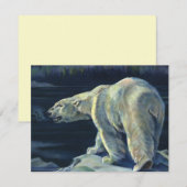 Oude beer, arctische dieren in zee (Voorkant / Achterkant)