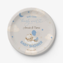 Oude Beer Blauwe Baby Shower