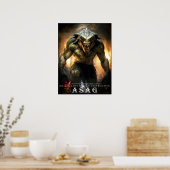 Oude Beest & Wezens: Asag II Poster (Keuken)