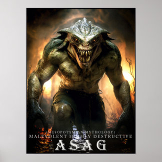 Oude Beest & Wezens: Asag II Poster