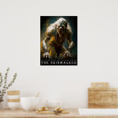 Oude Beest & Wezens: De Skinwalker Poster (Keuken)