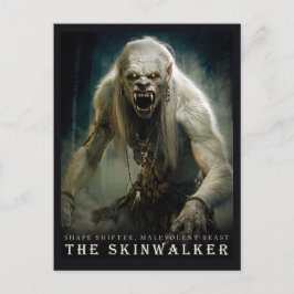 Oude Beest & Wezens: Skinwalker II Ansichtkaart Briefkaart
