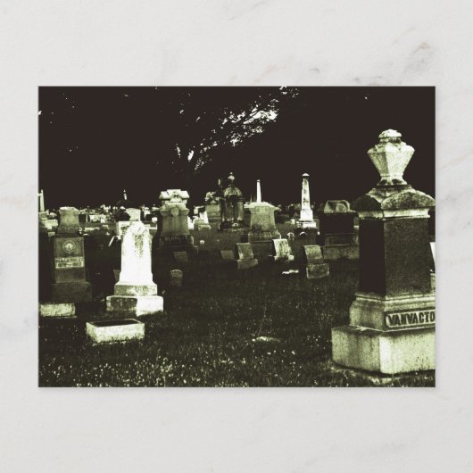Oude Begraafplaats (2) Briefkaart (Voorkant)