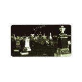 Oude Begraafplaats (2) Etiket (Voorkant)