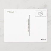 Oude begraafplaats briefkaart (Achterkant)