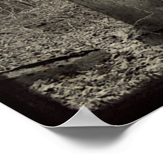 Oude begraafplaats poster (Hoek)