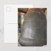 Oude Bel In Tempel Briefkaart (Voorkant / Achterkant)