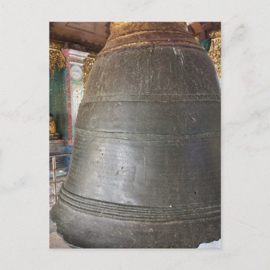Oude Bel In Tempel Briefkaart (Voorkant)