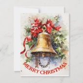 Oude Bel - Kerstkaart (Voorkant)