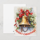 Oude Bel - Kerstkaart (Voorkant / Achterkant)