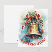 Oude Bel - Kerstkaart (Voorkant / Achterkant)