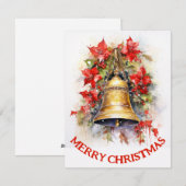 Oude Bel - Kerstkaart (Voorkant / Achterkant)