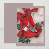 Oude belgroeten  feestdagenkaart (Voorkant / Achterkant)