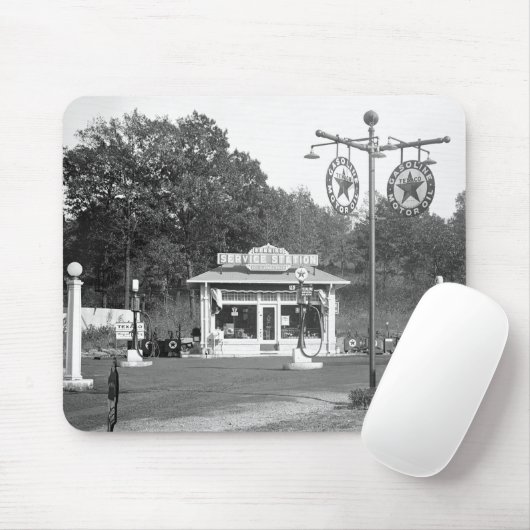 Oude benzinestation, 1925 muismat (Met muis)