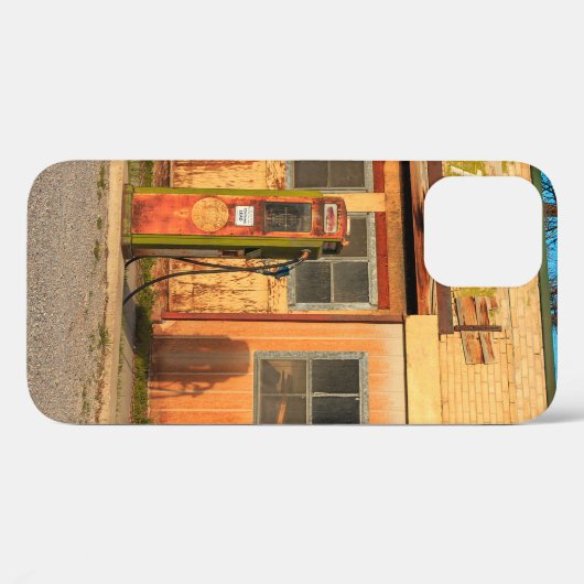Oude benzinestation op het platteland van Utah, VS Case-Mate iPhone Case (Achterkant (horizontaal))