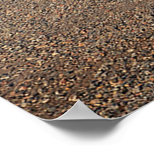 Oude benzinestation op het platteland van Utah, VS Poster (Hoek)