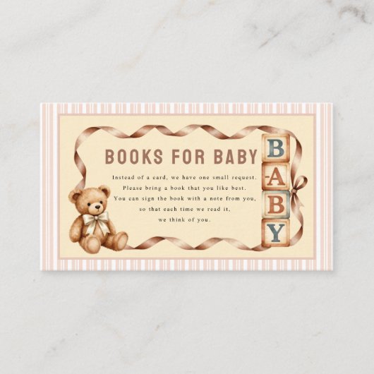 Oude berenboeken voor babyshower bijlage (Voorkant)
