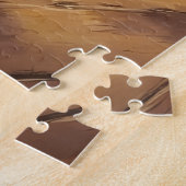 Oude Berghond Knus Kerst Kabinet Legpuzzel (Zijkant)
