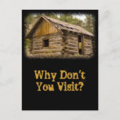 oude berghut briefkaart (Voorkant)