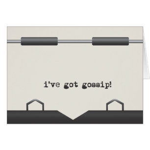 Oude berichten voor schrijfmachines