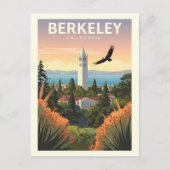 Oude Berkeley Californië Briefkaart (Voorkant)