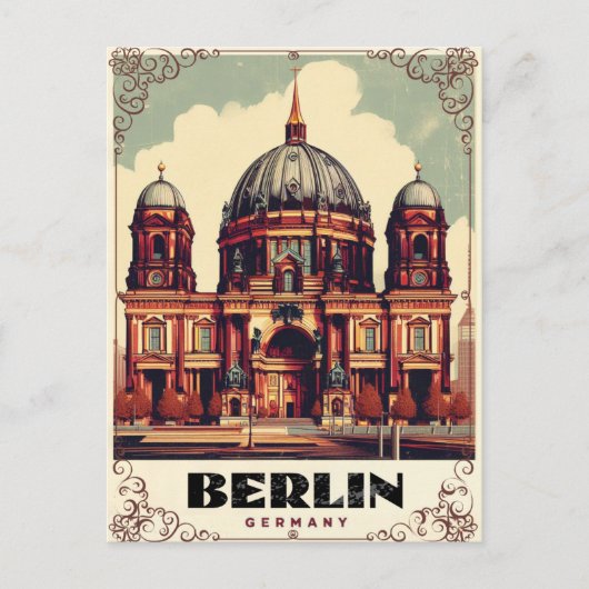 oude berlijnse dom - Collegiale Kerk Briefkaart (Voorkant)
