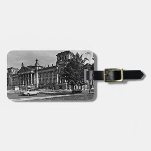 Oude Berlijnse Rijksdag parlementsgebouw Muis Pa Bagagelabel