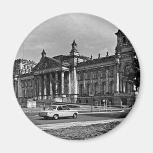 Oude Berlijnse Rijksdag parlementsgebouw Muis Pa Magneet