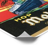 Oude Berlijnse stijlhop met gearomatiseerde mout s Poster (Hoek)