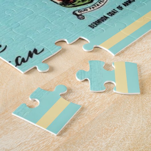 Oude Bermudakaart Legpuzzel (Zijkant)