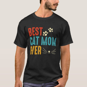 Oude Beste Kat Moeder Ooit Moederdag Grappige Kat T-shirt