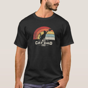 Oude Beste Kat Vader Ooit  Kat Papa Poot Vuist Bum T-shirt