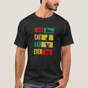 Oude Beste Kattenvader Ooit Katten Mannen Vaderd T-shirt
