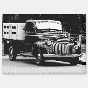 oude bestelwagen magneet