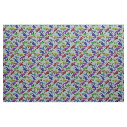 Oude bestelwagens stof (Fat Quarter)