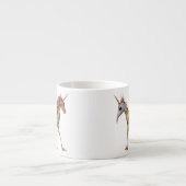 Oude Bestiary Rainbow Unicorn Espresso Kop (Voorkant)