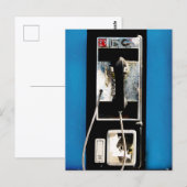 Oude Betaaltelefoon Briefkaart (Voorkant / Achterkant)