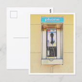 Oude Betaaltelefoon Briefkaart (Voorkant / Achterkant)