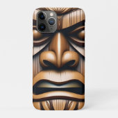 Oude Bewakers: Tiki Wood Art Case-Mate iPhone Case (Achterkant)