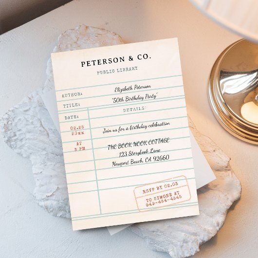 Oude Bibliotheekkaart Boekliefhebber Boeken Verjaa Kaart