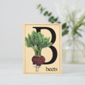 Oude Bieten Briefkaart (Staand voorkant)