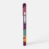 Oude Bietwortelpatroon iPhone 16 Hoesje (Linkerkant)