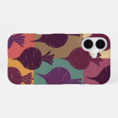 Oude Bietwortelpatroon iPhone 16 Hoesje (Achterkant horizontaal)