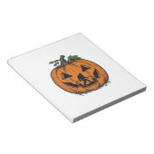 Oude Bigfoot Pompoen Halloween Vector Ontwerp_1 Notitieblok (Schuin)