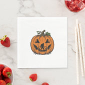 Oude Bigfoot Pompoen Halloween Vector Ontwerp_1 Servet (Insitu)